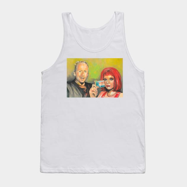 The Fifth Element Tank Top by Svetlana Pelin